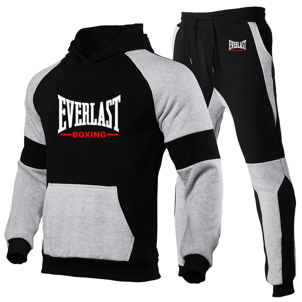 Everlast 2025 printemps automne hommes nouvelle haute qualité sweats à capuche couverture en coton +