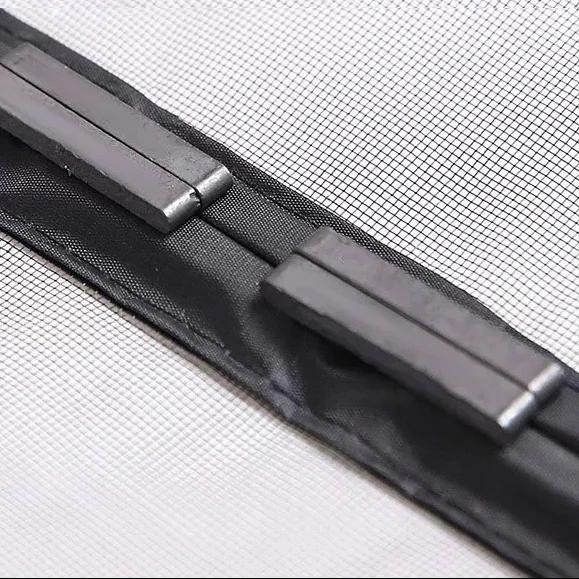 Écran de porte magnétique, taille personnalisée, moustiquaire, rideau, insectes volants, fermeture a