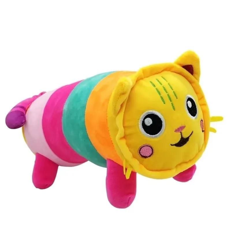 Plus récent 8 Stlyes Gabby Dollhouse en peluche Mercat dessin animé animaux en peluche sirène chat e