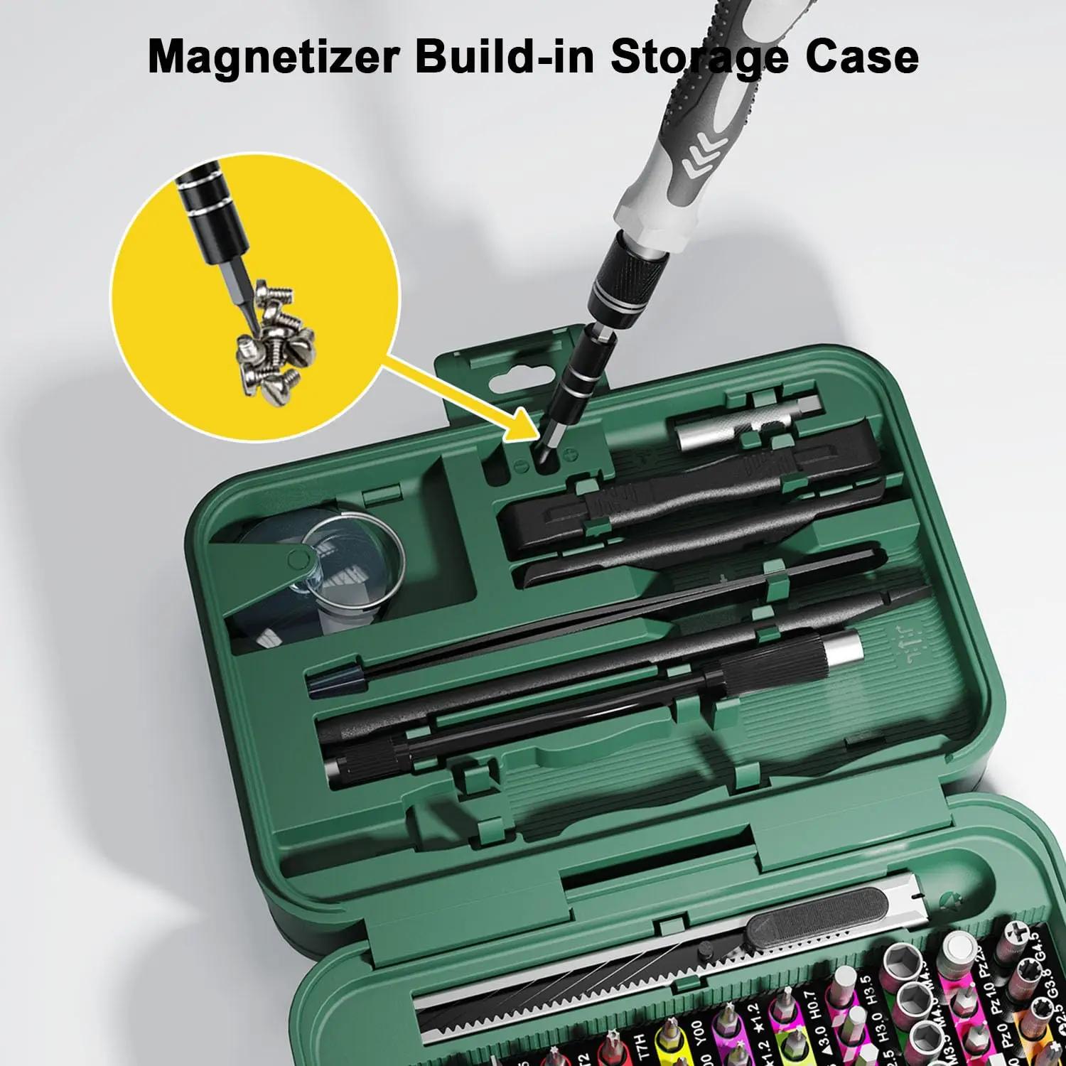 Jeu de tournevis de précision 132 en 1, Phillips, Torx, tête de tournevis magnétique avec boîte de r