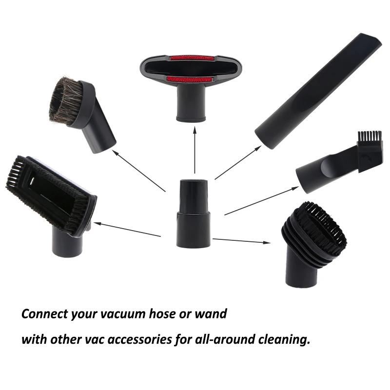 Buse de brosse d'aspirateur universelle 32 et 35mm, outil de nettoyage de tête de brosse, longue têt