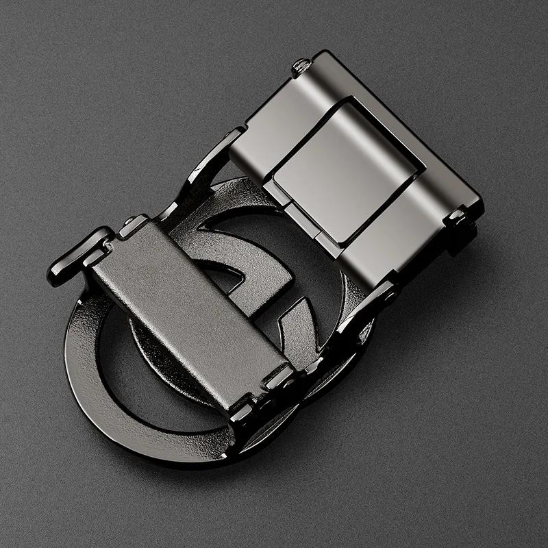 2025 nouveau 3.5cm or Chrome boucle automatique concepteur boucle de ceinture mode hommes d'affaires