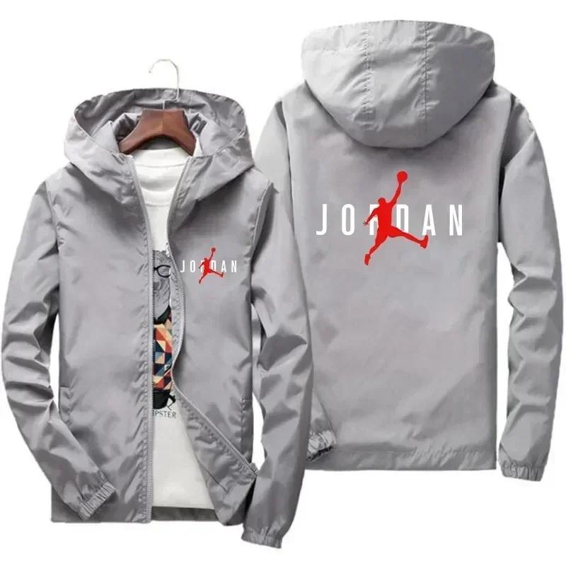 Manteau à capuche décontracté pour hommes, imperméable, pour loisirs de plein air, à la mode pour l'