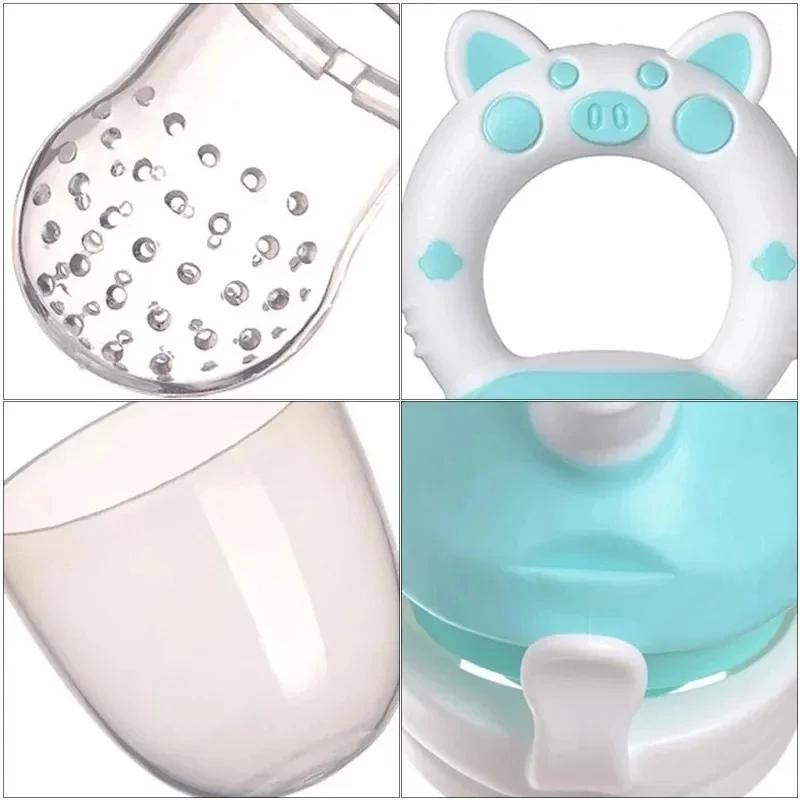 3 en 1 bébé fruits mangeoire mamelon sucette aliments frais fruits lait biberons grignoteuse apprend