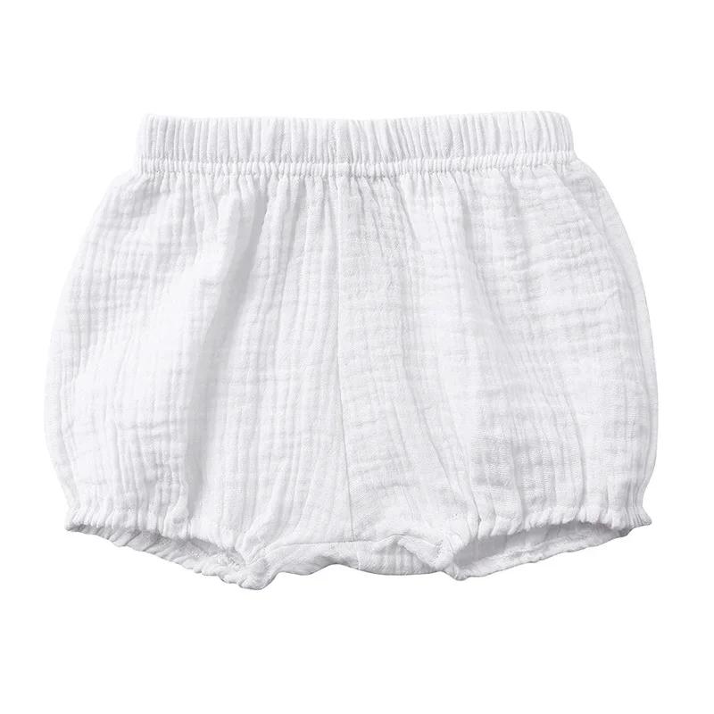 Bloomers d'été de couleur unie pour bébés 0-4T, Shorts en coton pour enfants en bas âge, slips pour
