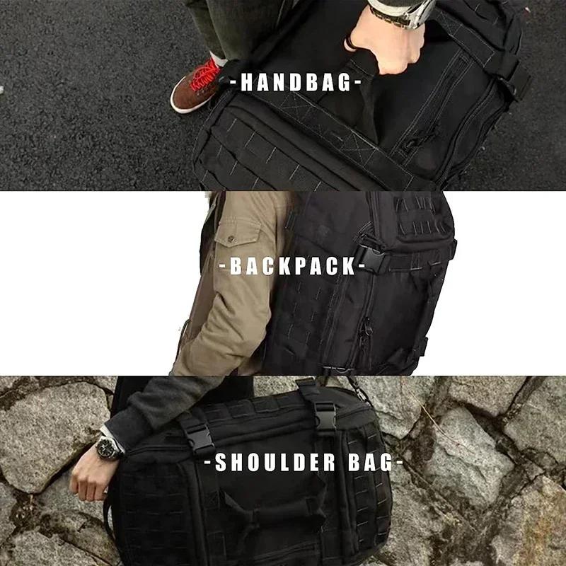 30L 45L 80L sac polochon de voyage sac à dos tactique militaire avec sangle réglable sac de week-end