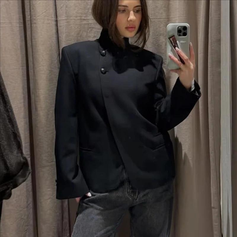 Blazers et Blouses Printemps Femme 2026 Nouvelle Collection – Vestes Élégantes pour Jeunes Femmes, I