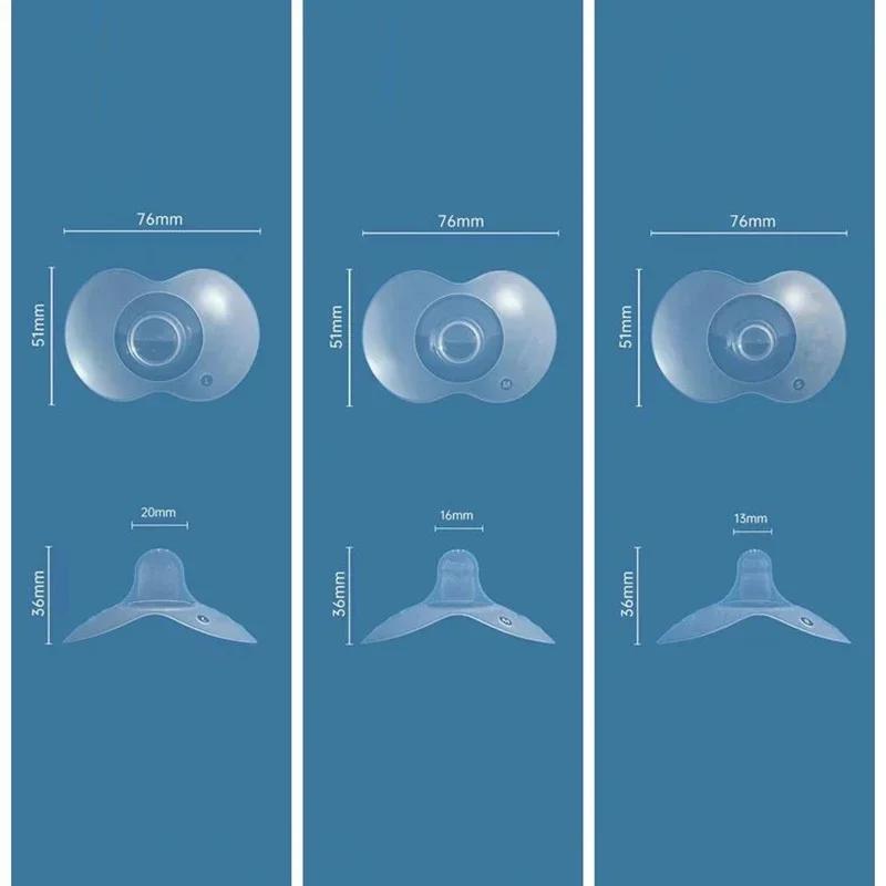 2 pièces Silicone allaitement mamelon protecteurs alimentation mère mamelon boucliers Protection cou