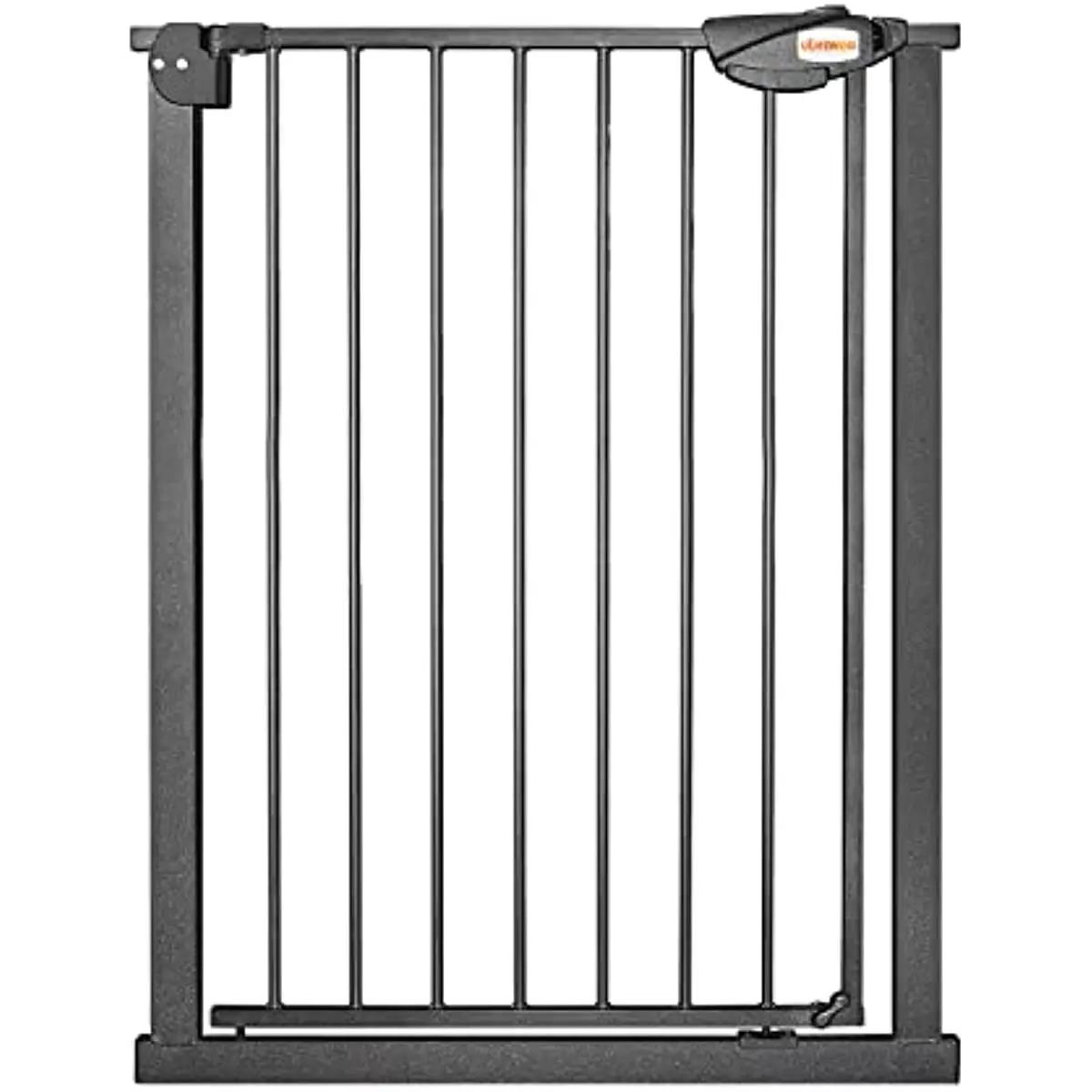Ubravoo Porte Bébé, Pour Porte et Escalier, Hauteur 100 cm, Porte Blindée, Fermeture Automatique,Tri
