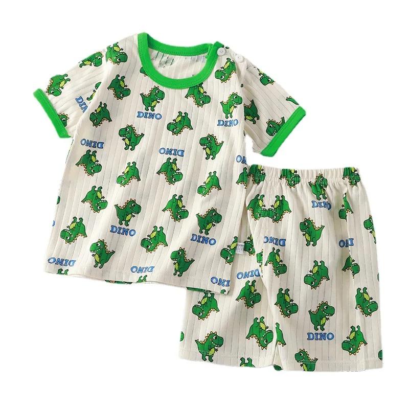Ensemble de vêtements pour enfants, 2 pièces, T-shirt, costume d'été en coton, Short pour filles, vê