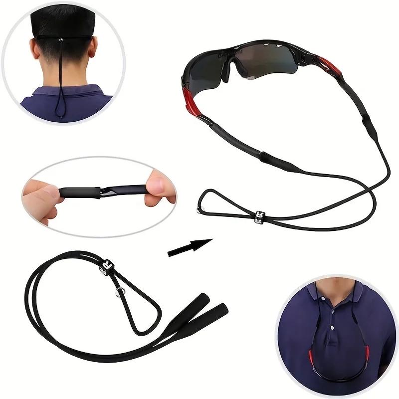 Retenue de lunettes de sport en Silicone, couleur bonbon, pour femmes et hommes, sangles de lunettes