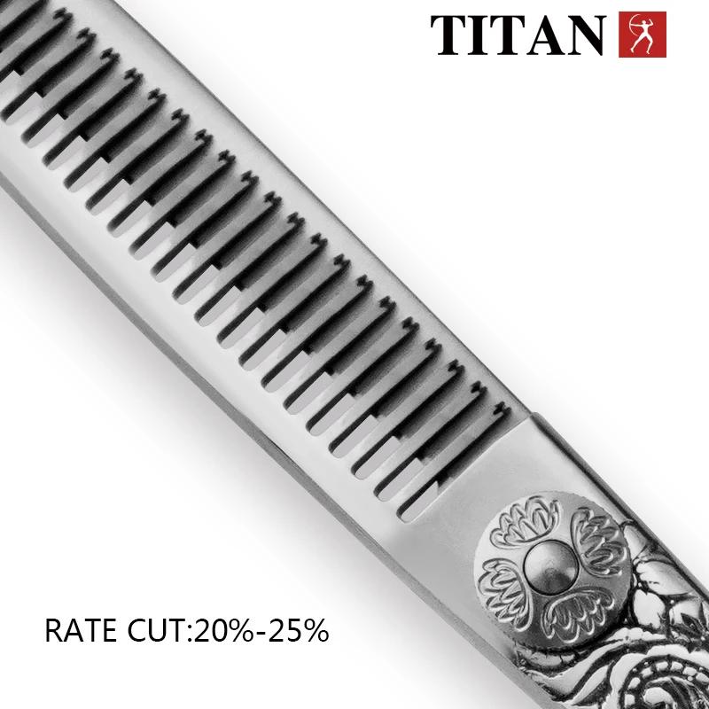 Titan japonais 440 acier 6 pouces ciseaux de coiffure professionnels pour la coupe de barbier, cisai