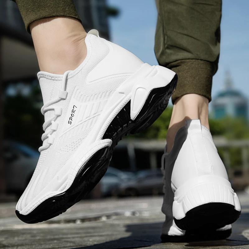 Chaussures rehaussantes intérieures pour hommes, baskets de sport d'été, chaussures élévatrices, l'o