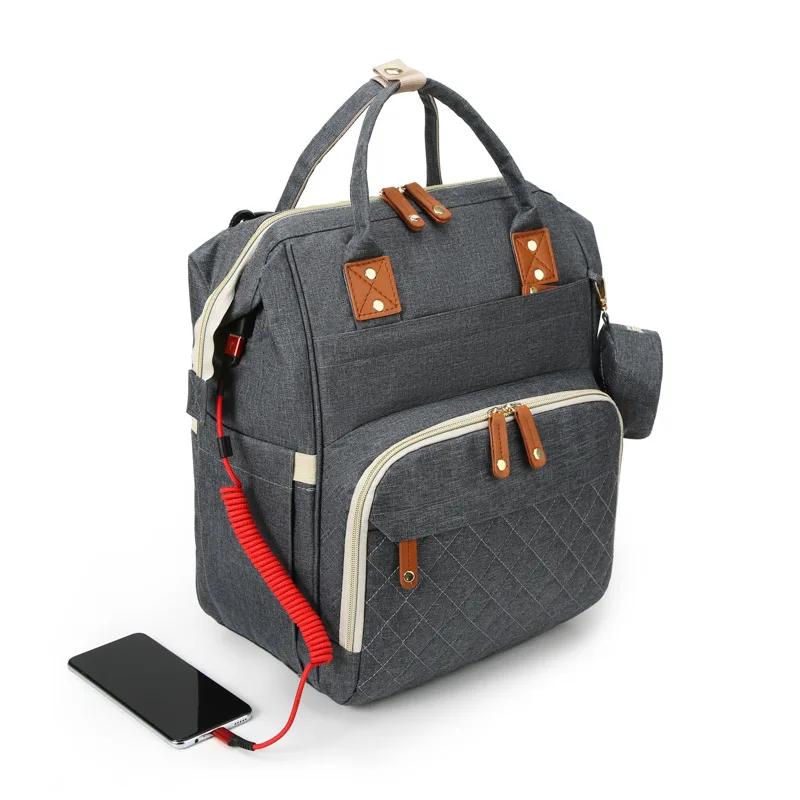 Sac a langer bébé Sac à langer USB MUNIBag, sac à dos étanche, sac à langer de voyage pour maman, sa