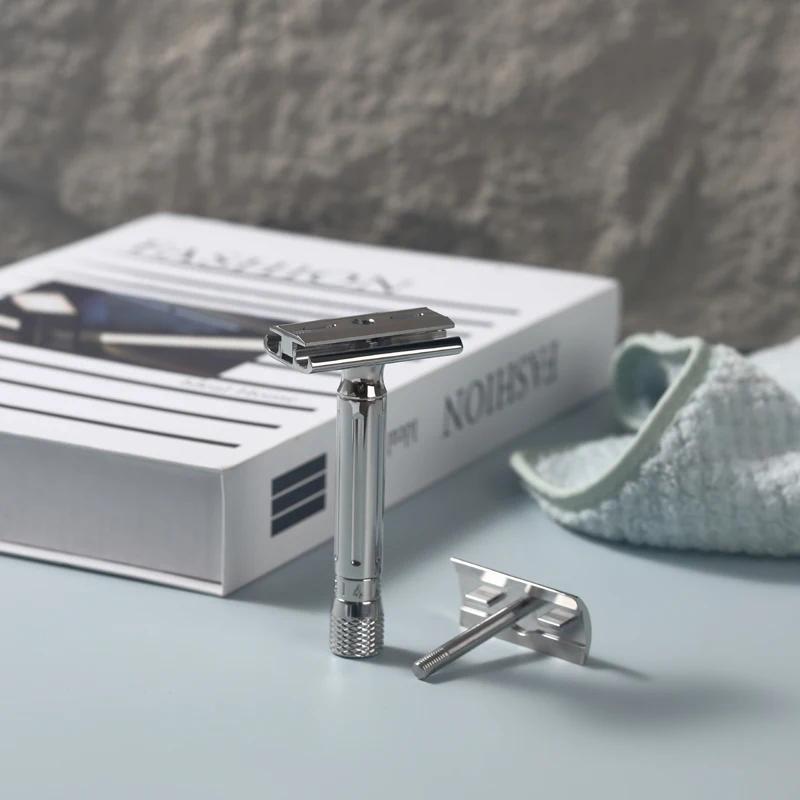Rasoir de sécurité réglable en acier inoxydable Yaqi Avanti