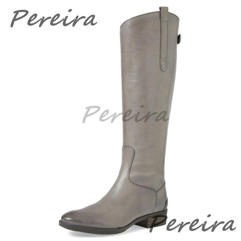 Bottes de chevalier en cuir véritable faites à la main pour hommes, bottes longues à bout pointu et
