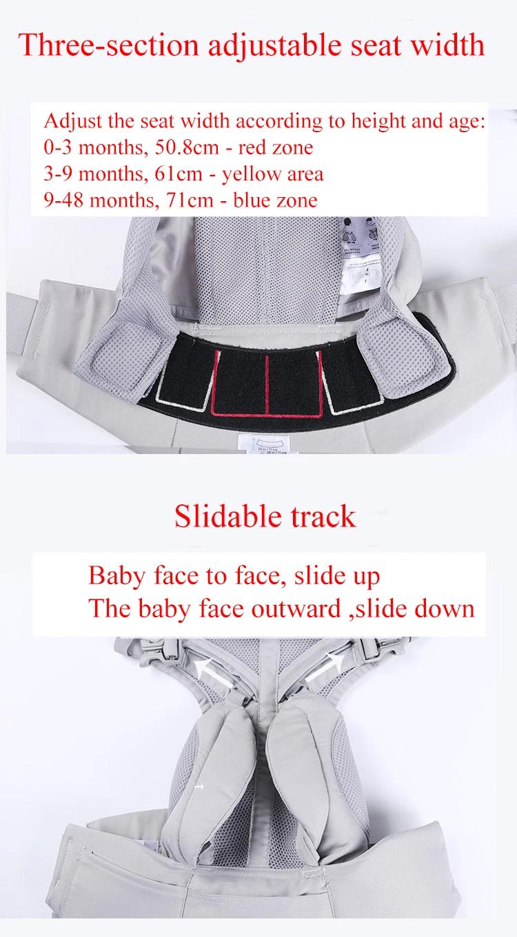 Egobaby Omni Deluxe porte-bébé brise ergonomique sacs à dos support épaule taille ceinture fronde br