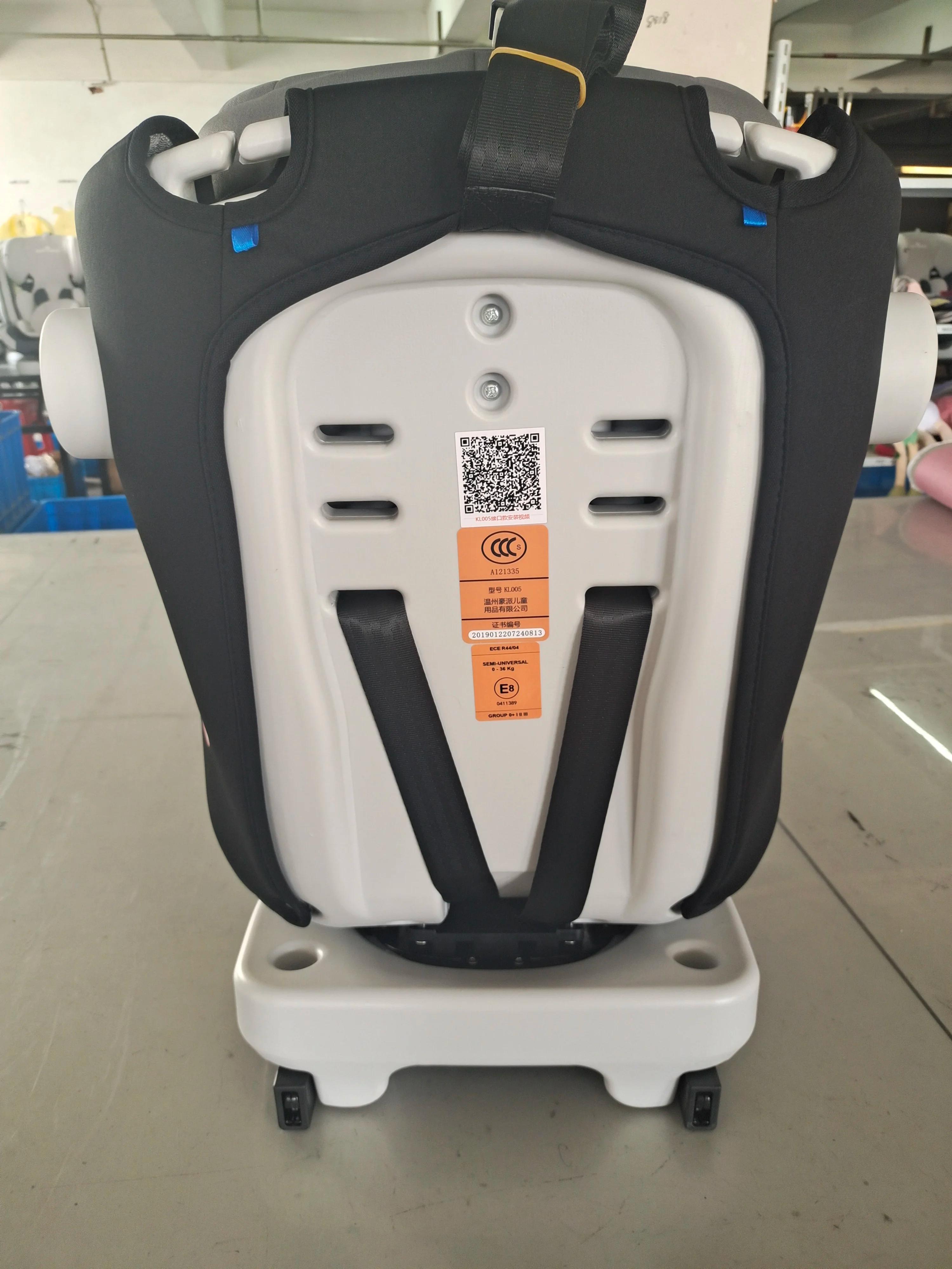 AP02 KL005 Siège auto bébé siège enfant rotatif à 360° avec ISOFIX et position de repos, groupe 0+1/