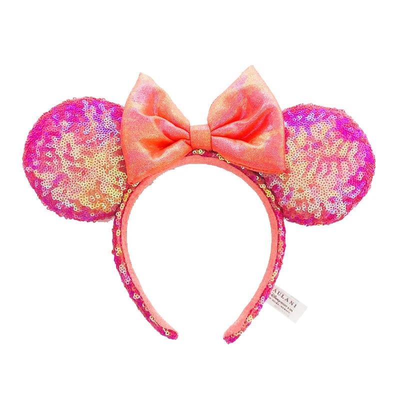 Disney peluche Animal bandeau Mickey paillettes oreilles COSTUME Hallowmas bandeau Cosplay peluche c