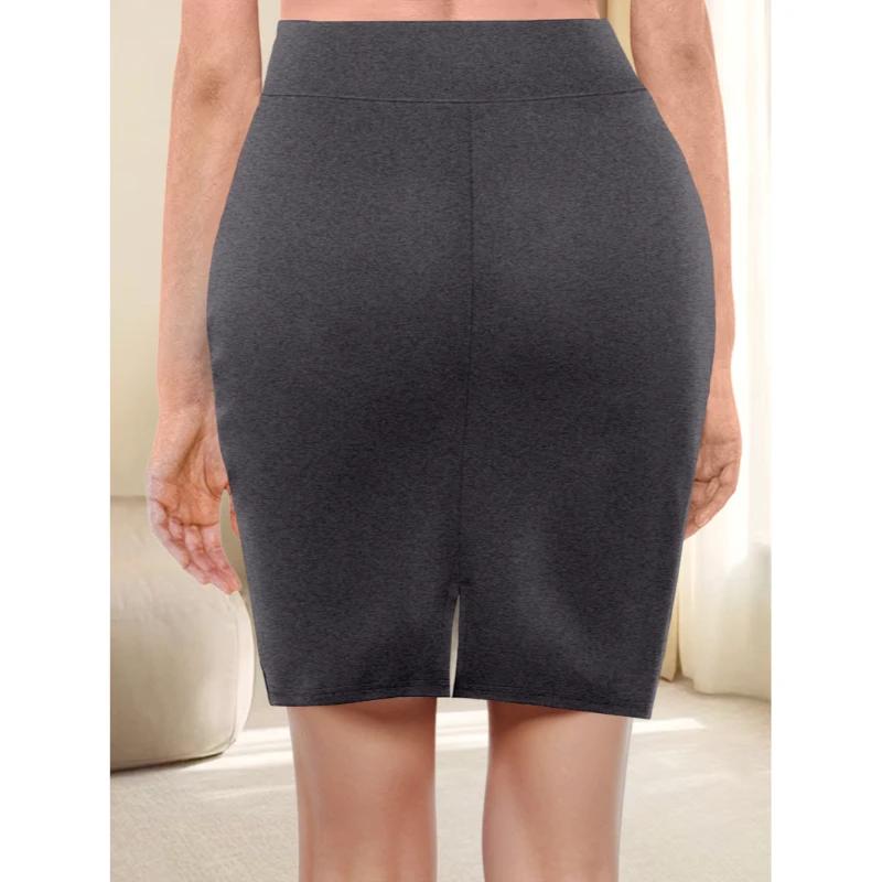 Jupe femme Style lieu de travail haute élasticité paquet jupe de hanche décontracté banlieue dames l