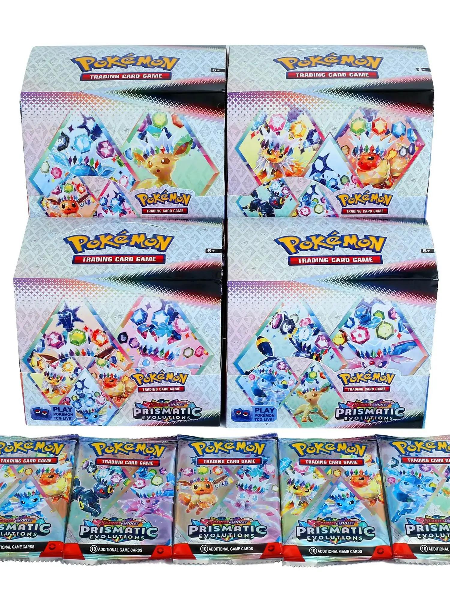 360 pièces Pokemon déestiné Rivals évolutions prismatiques carte couronne stellaire 151 Ultra prisme