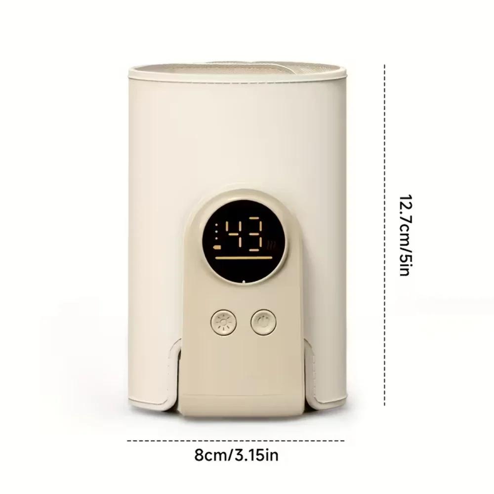 Biberon multifonction intelligent bébé 6 vitesses - Contrôle température écran chauffant 6000mAh nouveau-né