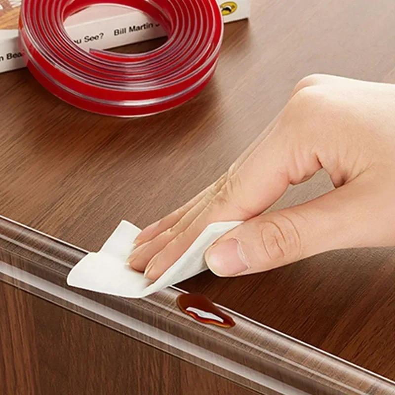 Bande de Protection transparente en PVC pour bébé, avec bande Double face, Anti-bosse, sécurité pour
