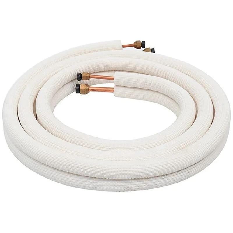 Ensemble de fils de cuivre isolés, 3 mètres, paire de tubes de bobine 1/4 po 3/8 po, pièces de clima