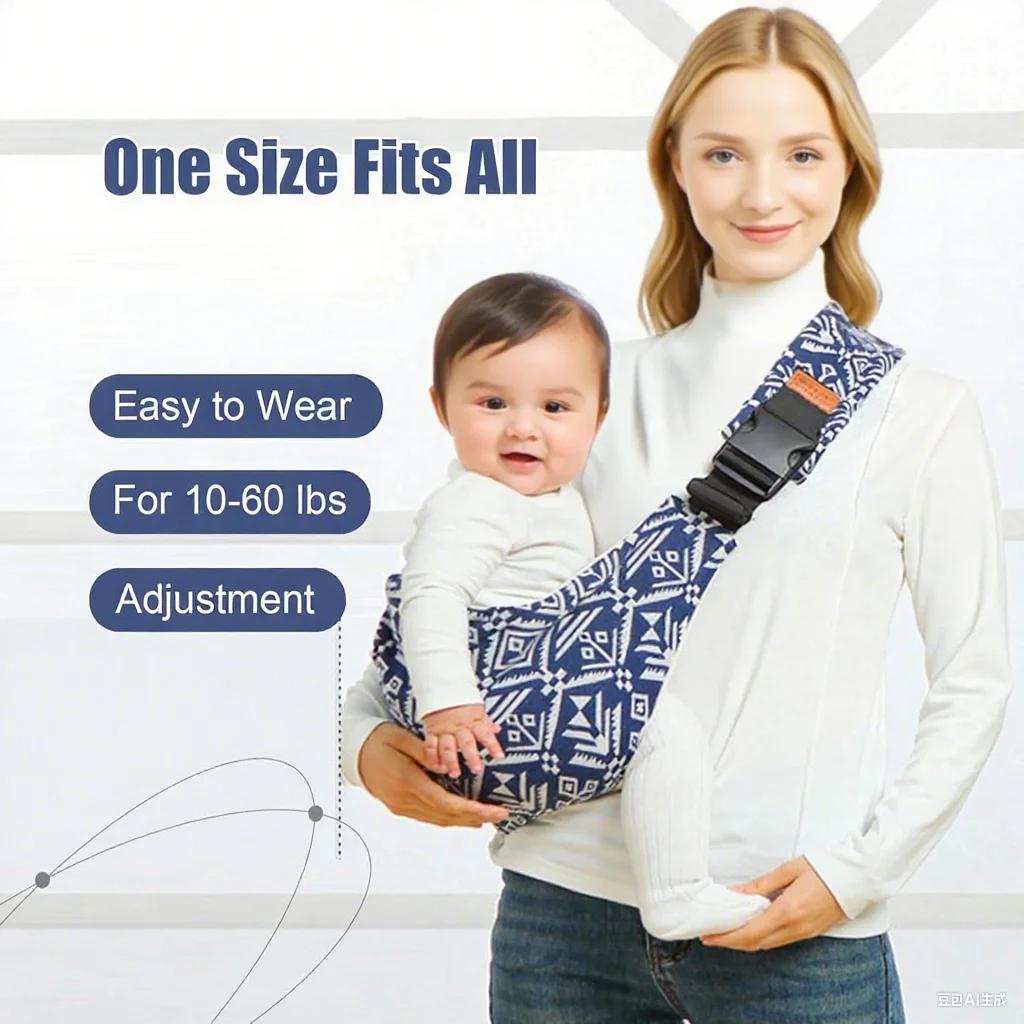 Porte-bébé porte-bébé pour tout-petits, nouvelle écharpe Portable et légère, siège de hanche antidér