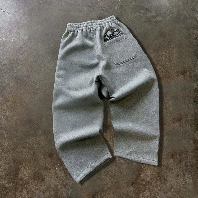 Pantalon de survêtement brodé Style de rue à la mode automne hiver pantalons décontractés personnali