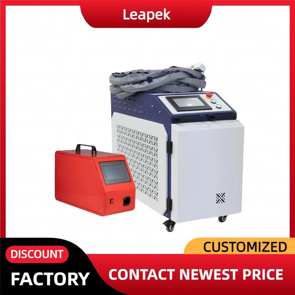 Soudeuse laser à fibre portative 4-en-1 avec alimentation automatique du fil 1500W 2000W 3000W et so