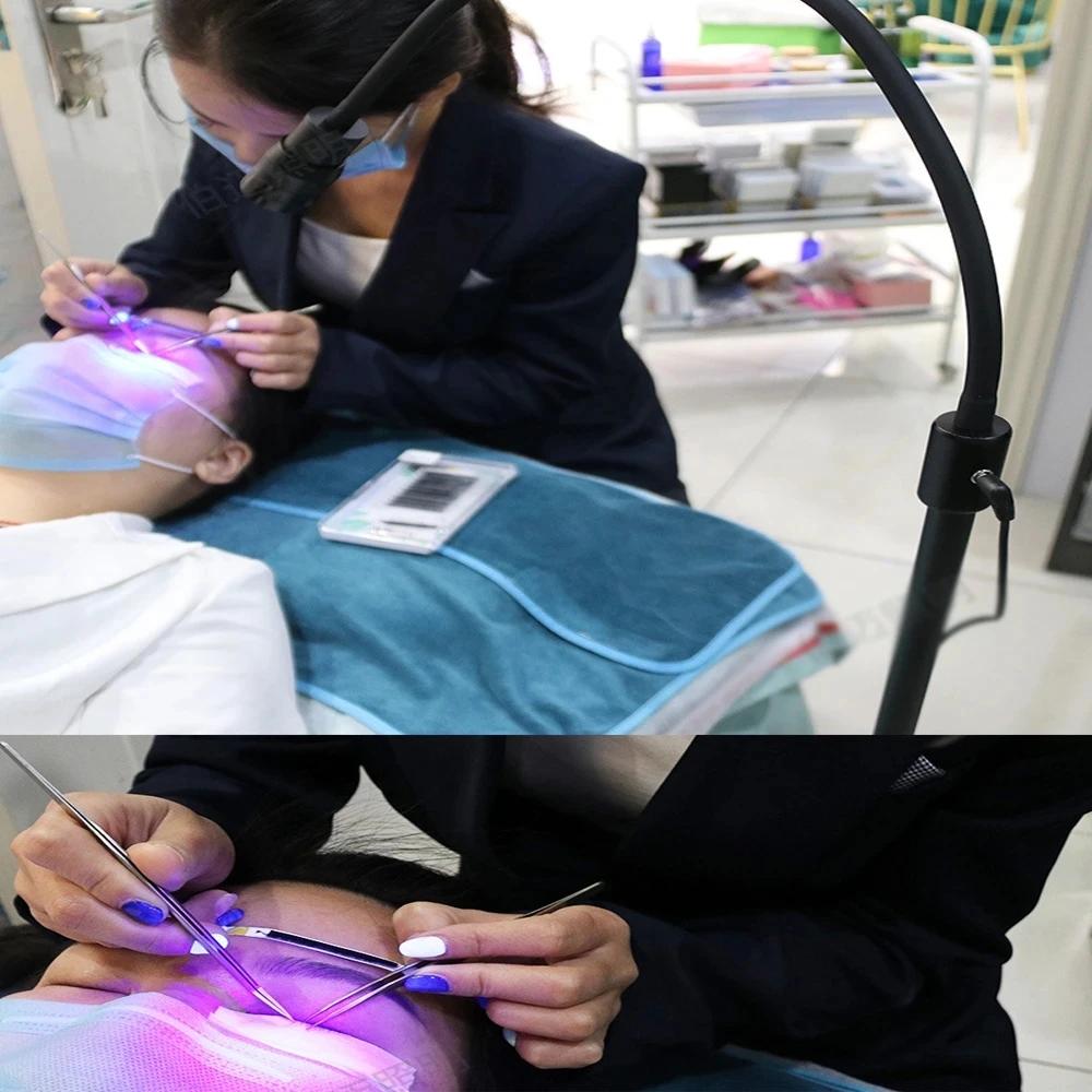 5W USB faux cils colle UV durcissement projecteur régulation faisceau uv cils ongles greffage pied p