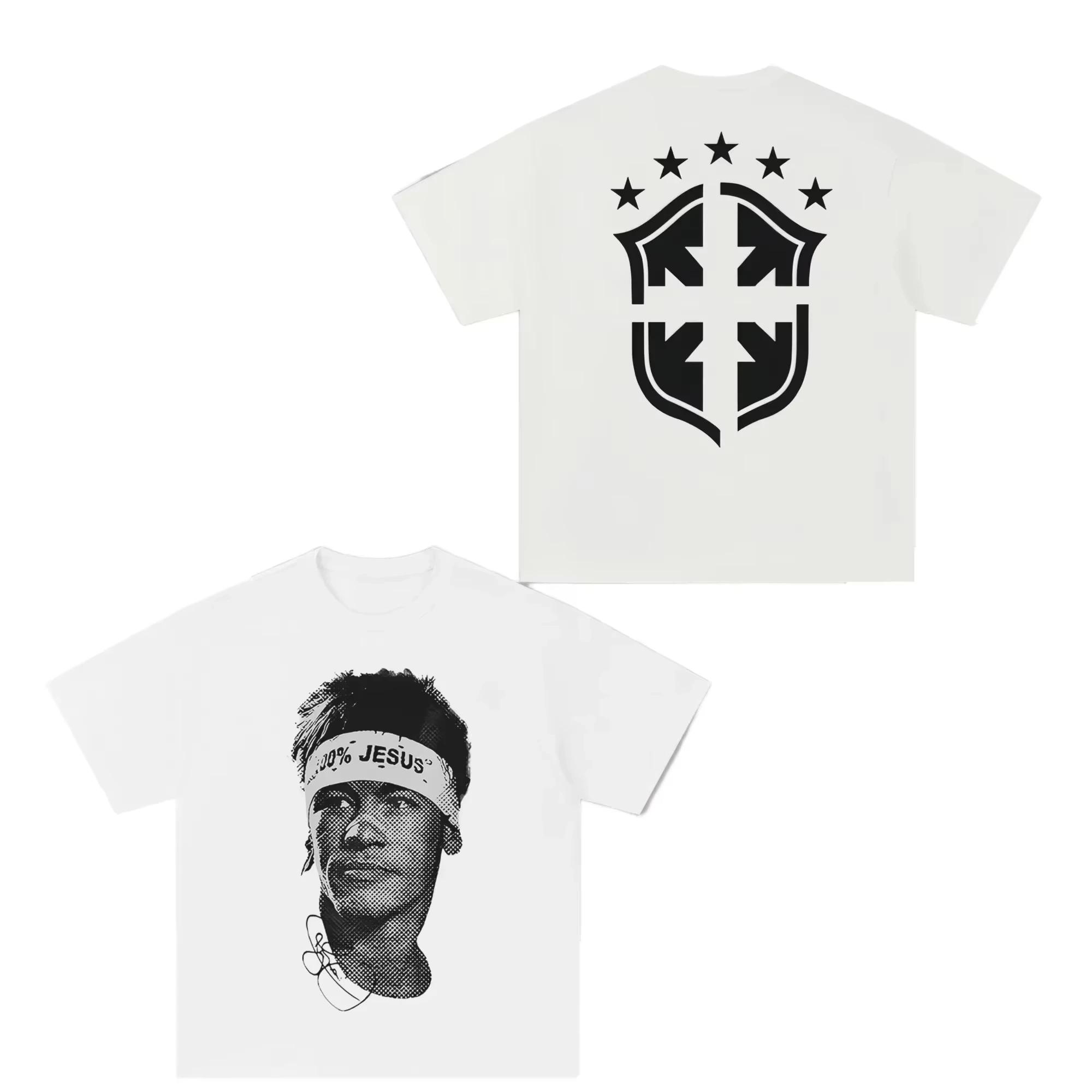 T-shirt homme Cristiano Ronaldo fútbol superestrella Super moda impresa camiseta hombres desgastado