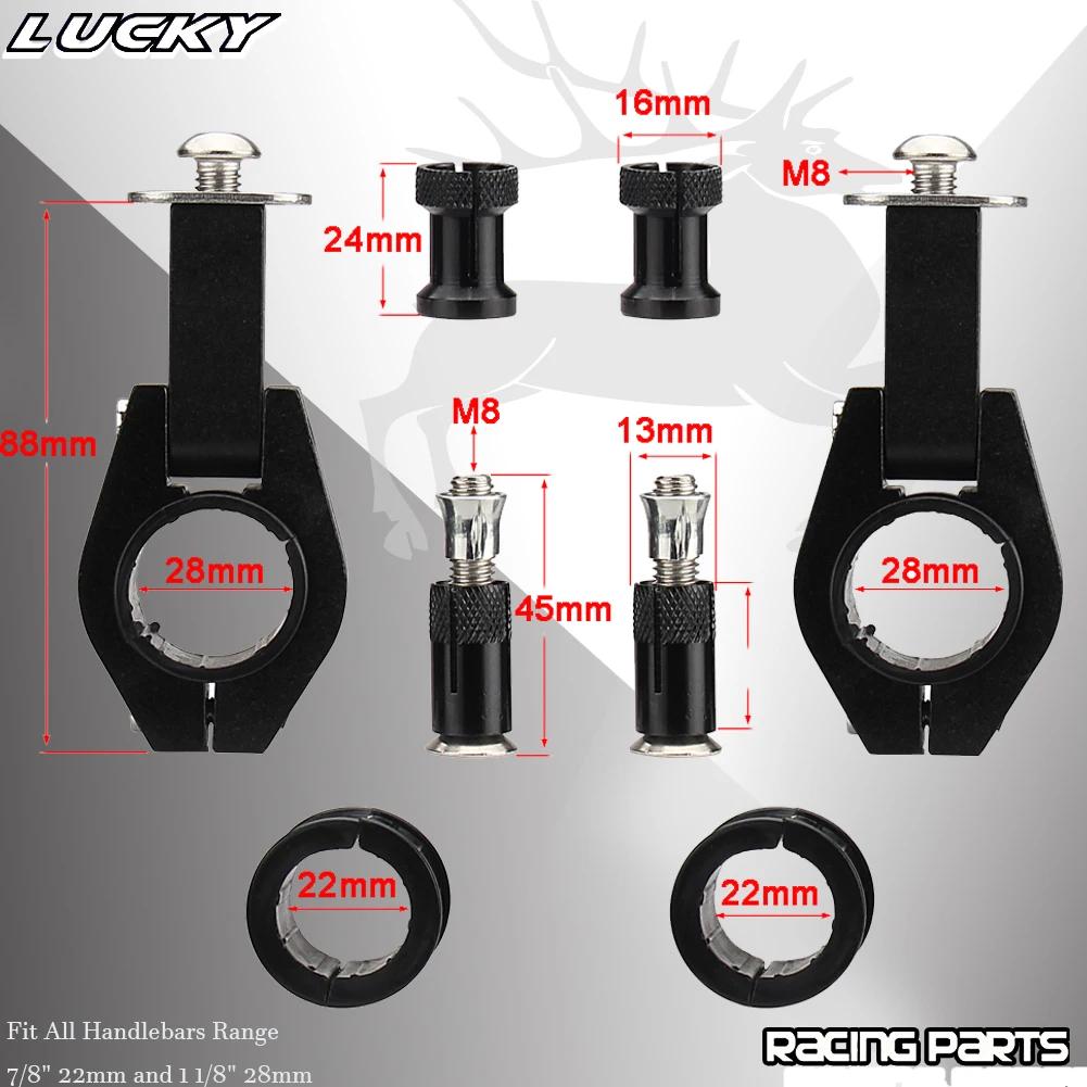 Protecteur de guidon de moto, 22 28mm, pour Yamaha KTM EXC SXF KLX KXF YZF WRF Dirt Bike Enduro
