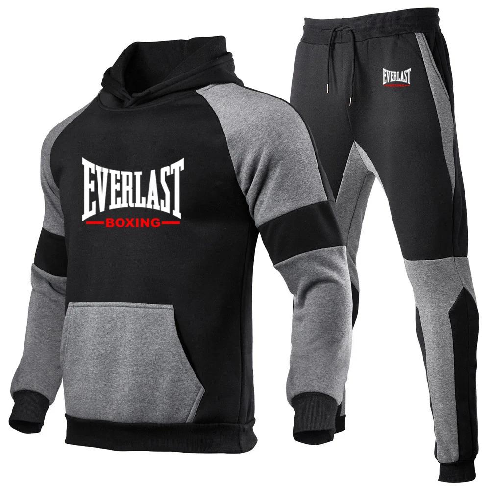 Everlast 2025 printemps automne hommes nouvelle haute qualité sweats à capuche couverture en coton +