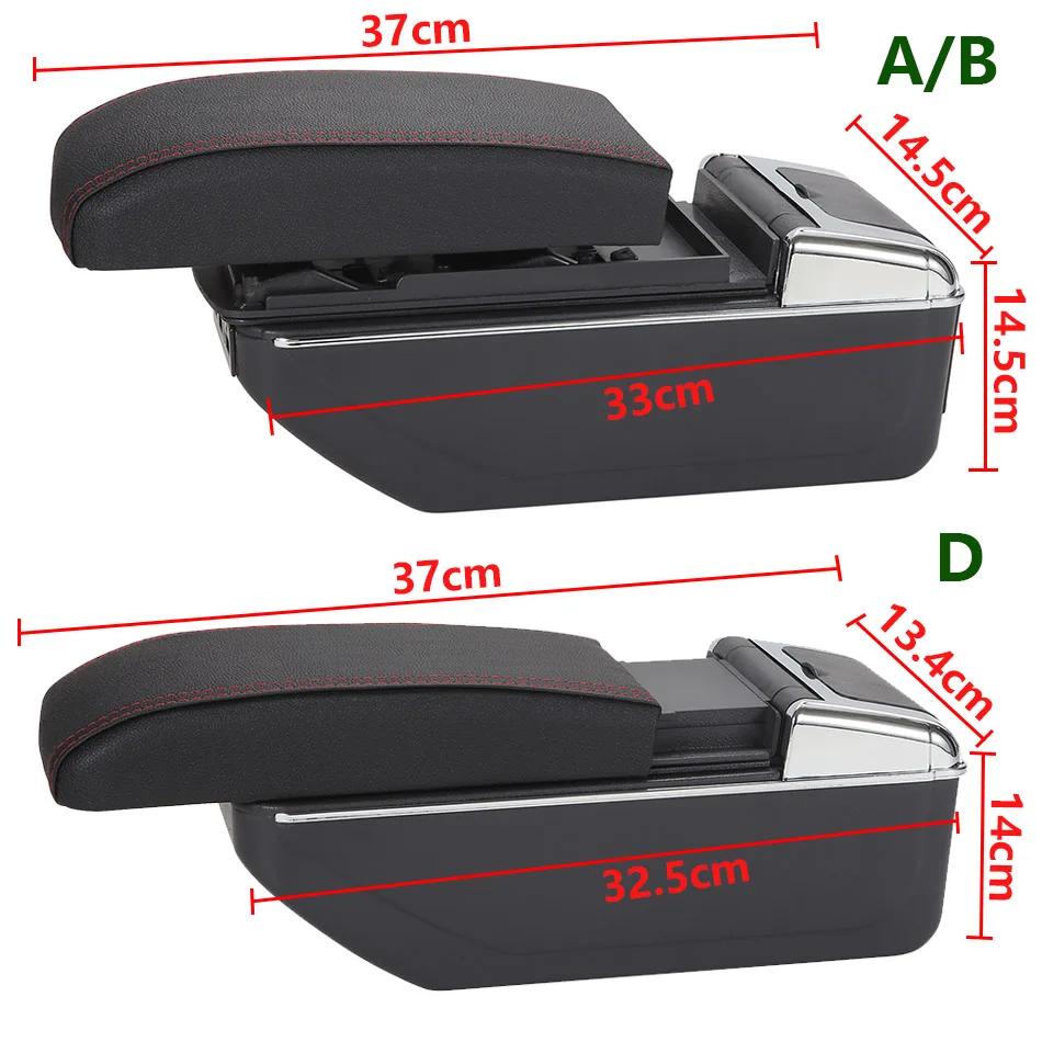 Boîte d'accoudoir pour Peugeot 208 2012 – 2018, boîte de rangement pour voiture, accessoires de voit