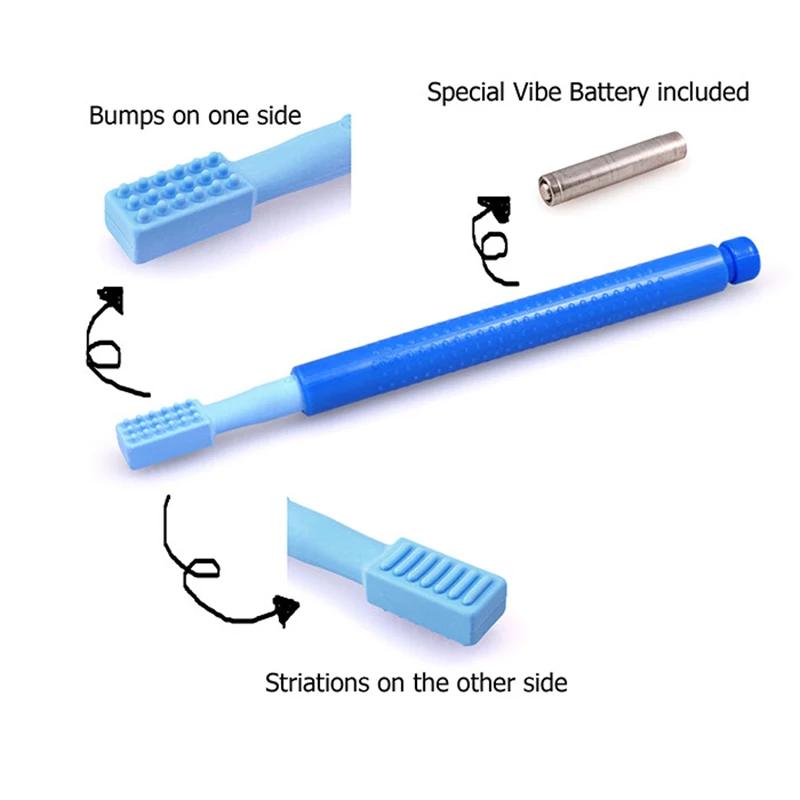 Outil moteur vibratoire ARK Z Vibe - Thérapie tonale orale force mâchoire retard parole enfant