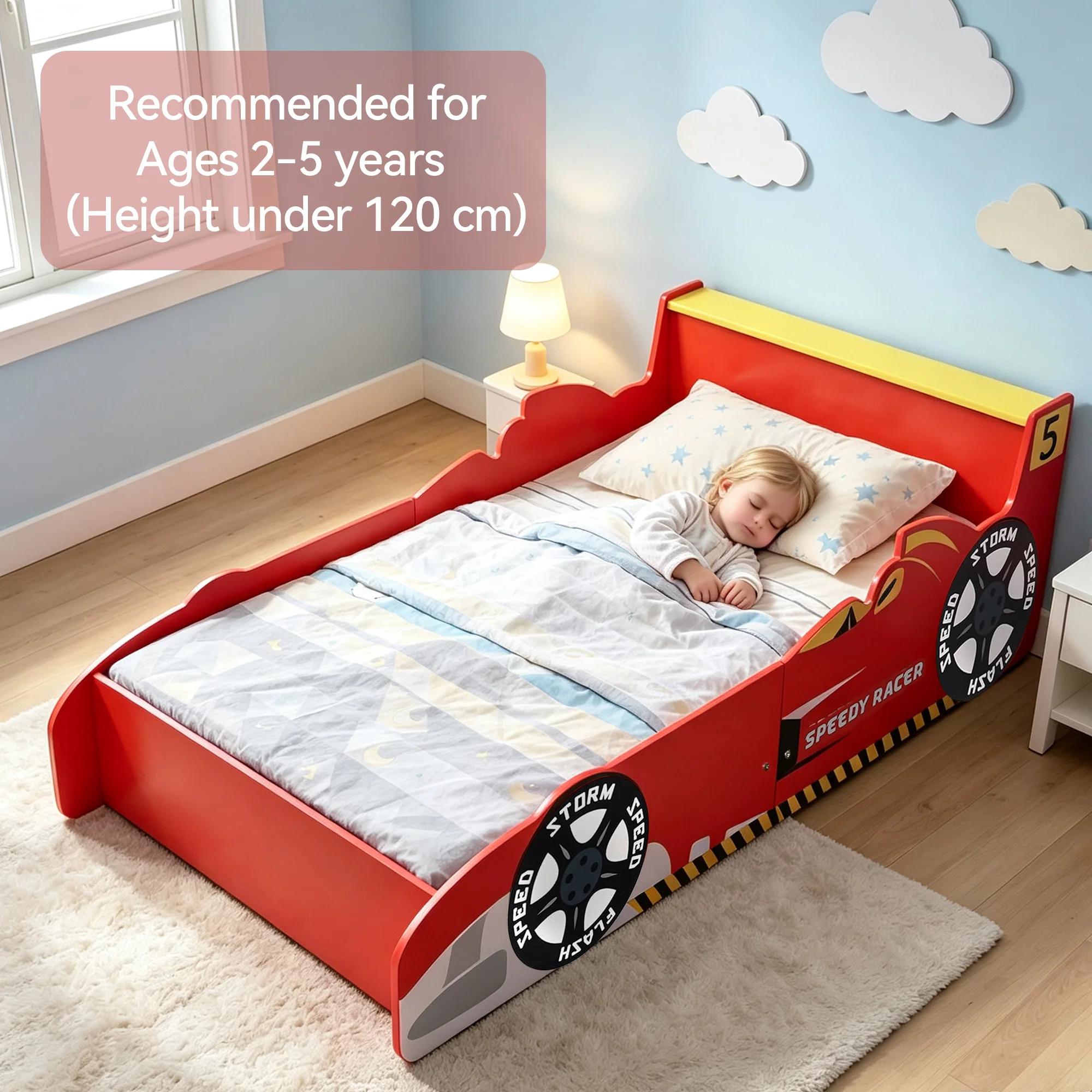 Lit pour enfant Mcc Direct Racing Car Junior - matelas non inclus