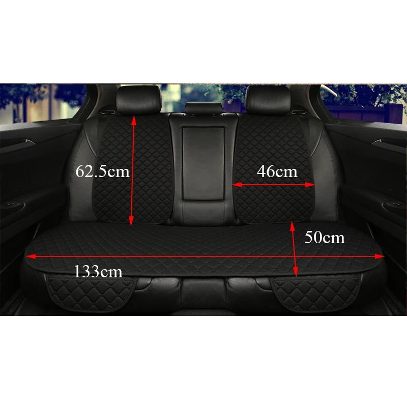 Housse de protection universelle pour siège de voiture, en lin, avant, arrière, été, tapis de coussin, berline, Suv, pick-up, accessoires d'intérieur de voiture