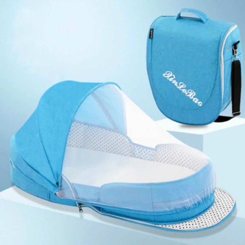 Moustiquaire berceaux portables voyage lit de bébé pour nouveau-nés enfants