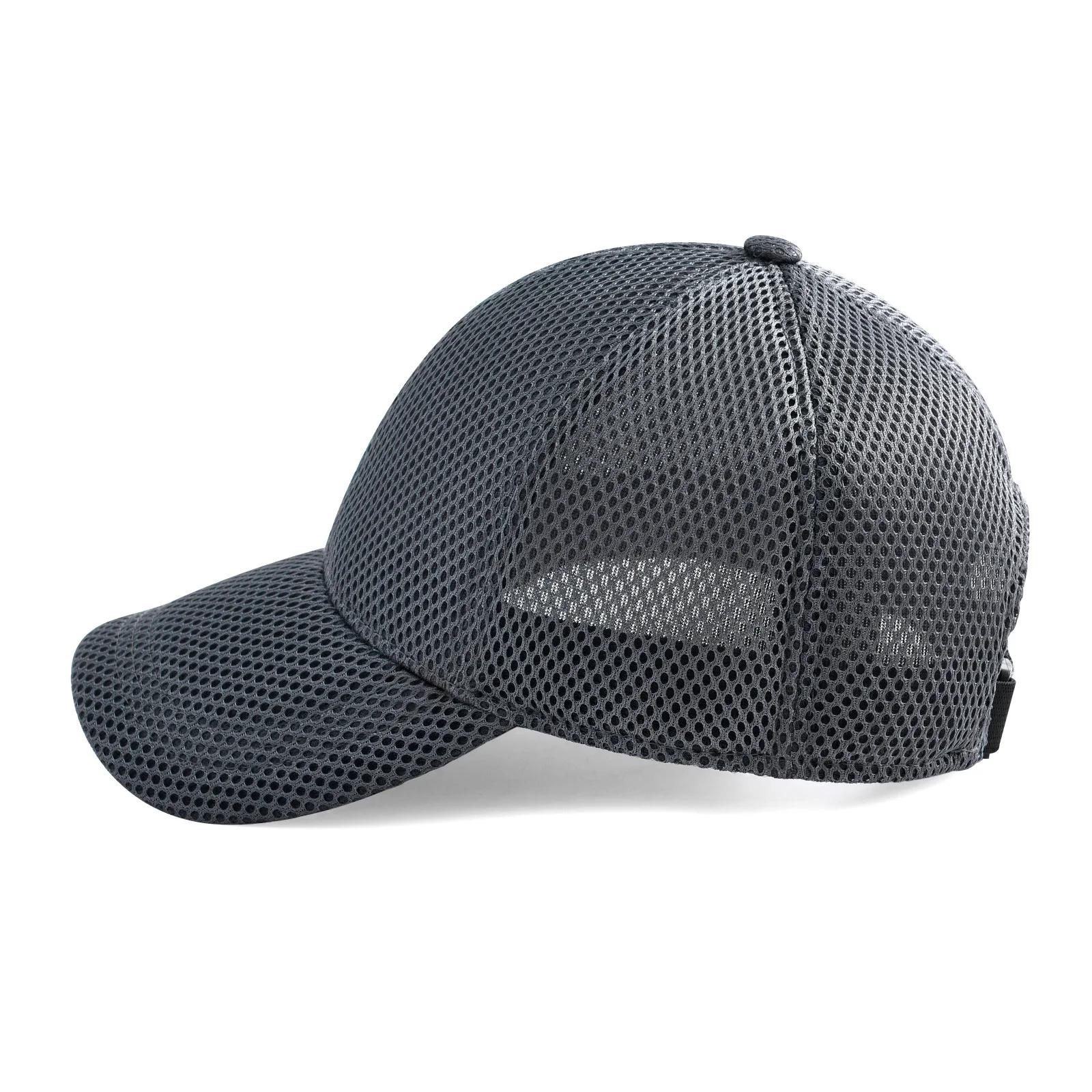 Casquette de baseball unisexe FEICUI 6 panneaux en maille pour l'été