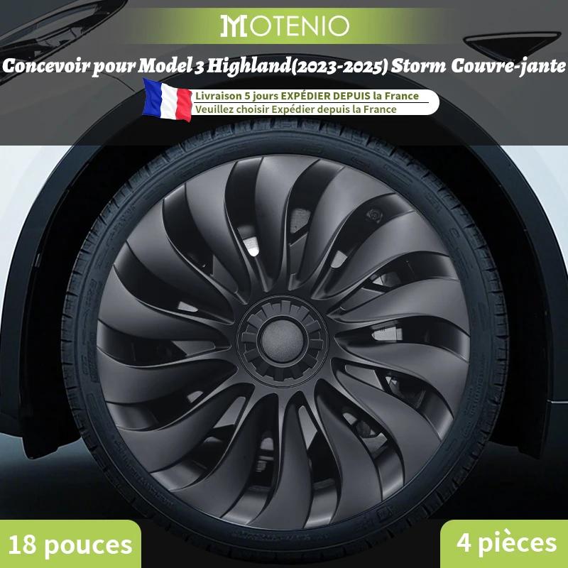 Conception de couverture de roue pour Tesla modèle 3 Highland 2023 – 2026