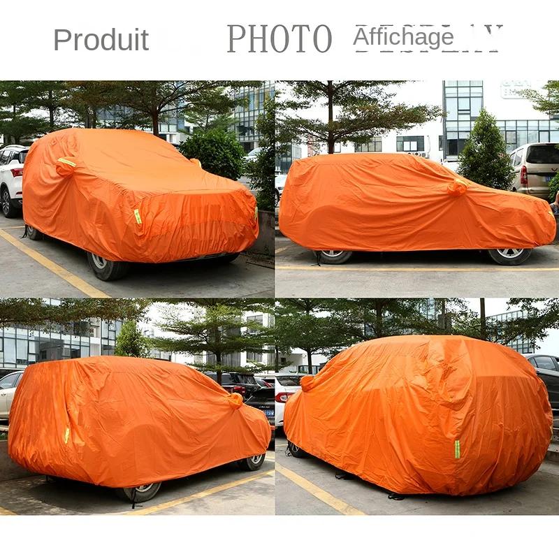Housse de voiture universelle Orange