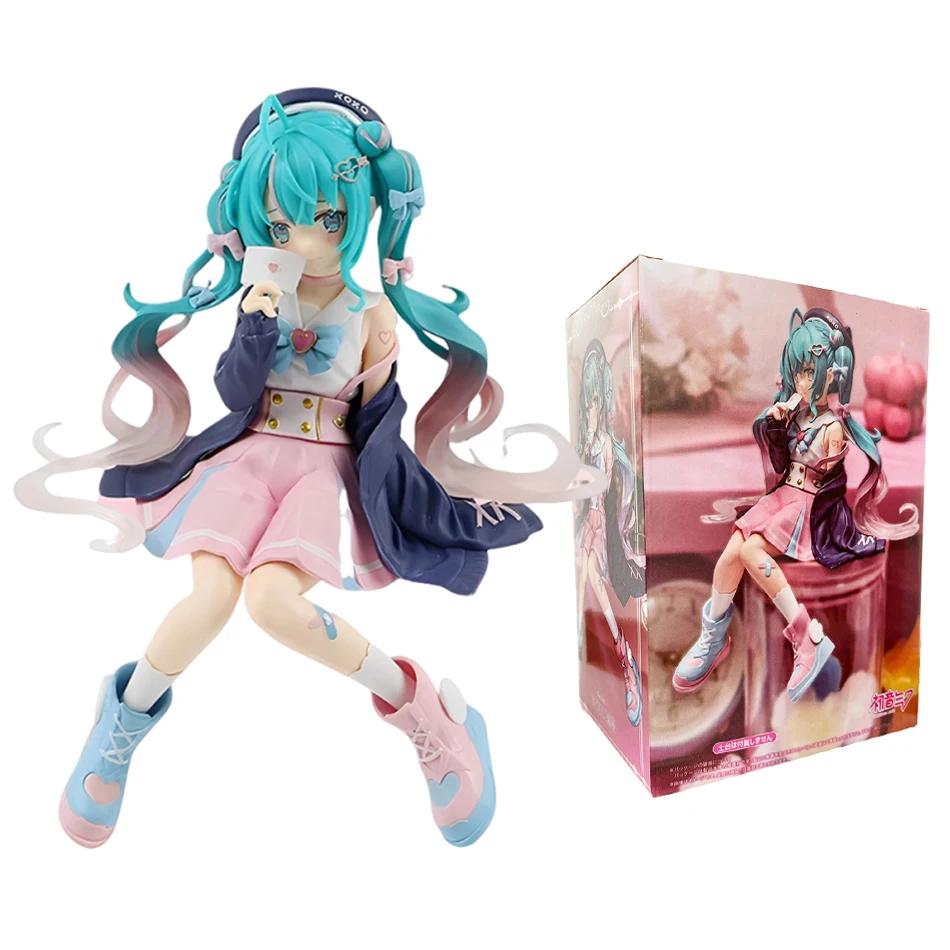Animation Anime belle fille Hatsune Miku fait à la main diable