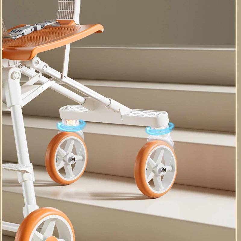 Poussette bébé enfant, légère et pliable
