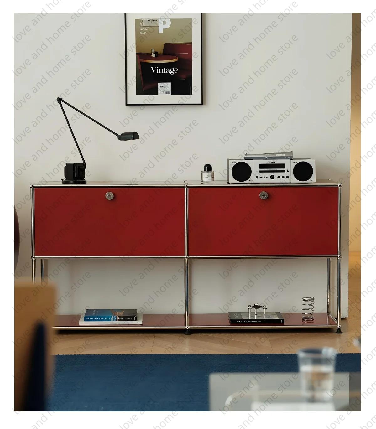 Meuble TV modulaire personnalisé en métal