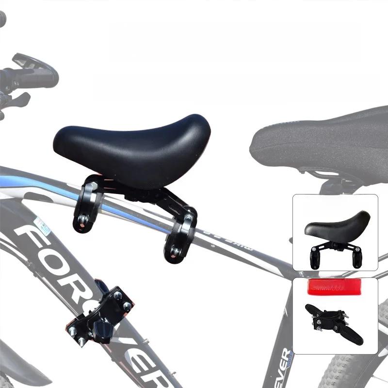 Siège bébé avant pour VTT, siège de vélo pour enfant, coussin d'assise avec absorption des chocs, siège de vélo sport