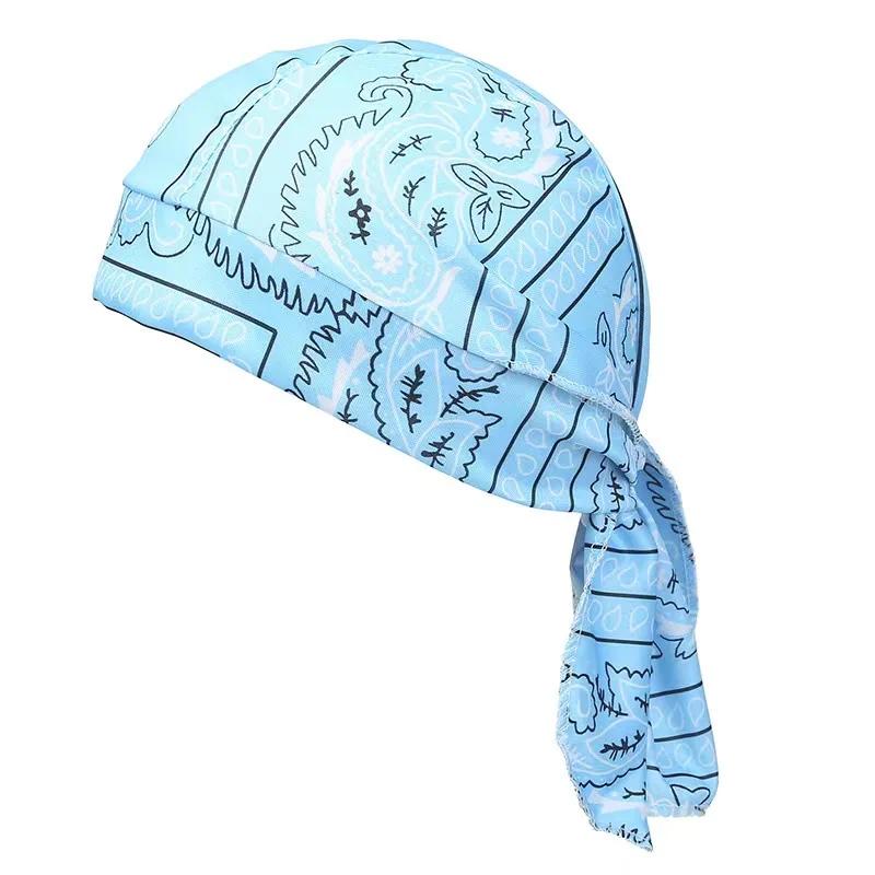 Foulard Bandana pour hommes, foulard de cyclisme, mouchoir, chapeau de Pirate en plein air, moto imprimé Paisley, multicolore, danse Hip-Hop