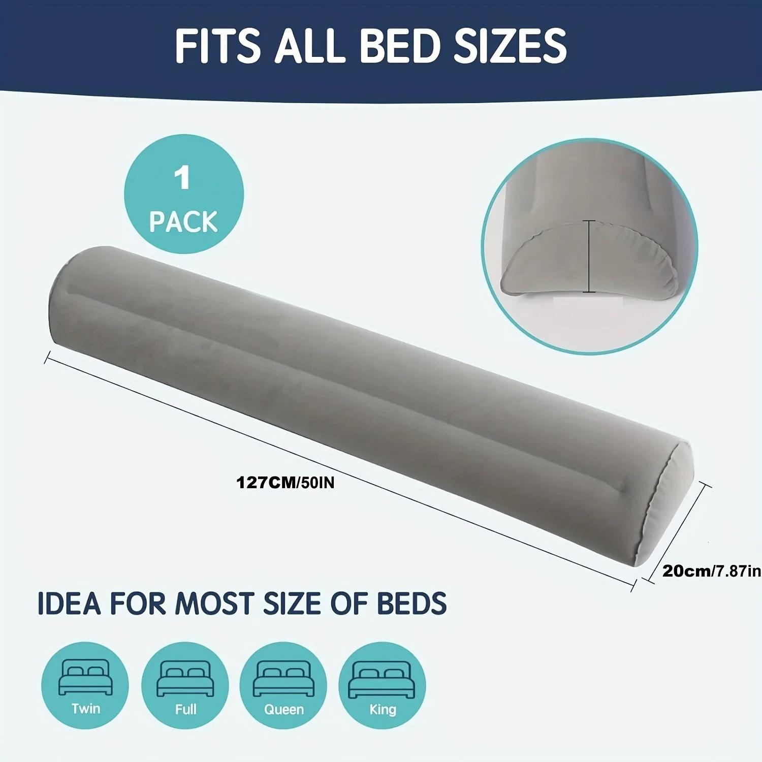 Rail de lit de voyage 1/2, Rail de lit de voyage pliable gonflable, garde-corps de lit gonflable Portable, adapté au pliable, simple et double