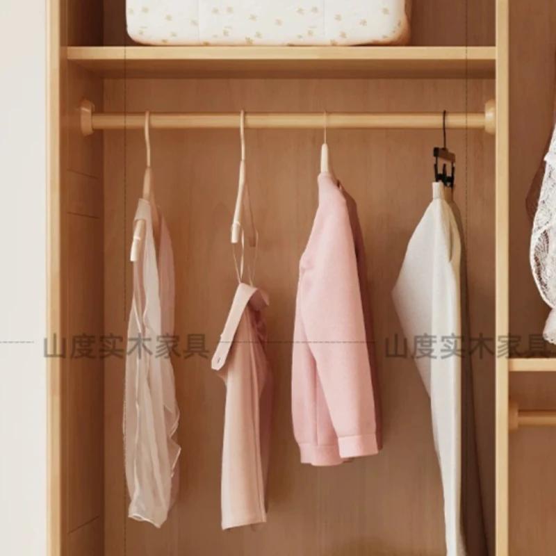 Armoire de luxe à portes coulissantes pour chambre, placards de rangement, armoire à vêtements en bois style ferme, meuble de chambre à coucher
